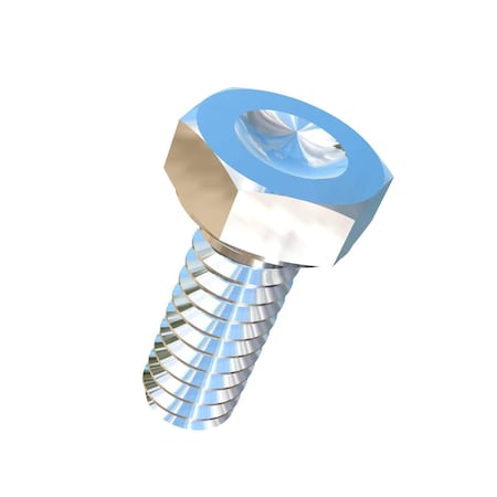 Allied Titanium Grade 5, #10-24 Structural Bolt, Titanium, 1/2 in L 0052887